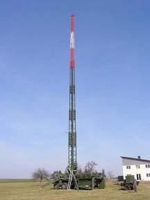 DL0NOT * DP6T 40m high Mobil EmComm & Contest Antenna Tower