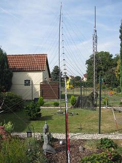 Portable 13El.HF-Log-Periodic-Antenna & and Portable RPTR-Tower 