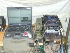 SCS-PTC-Pro Portable PacTor , AX25 Data/Airmail , Voice EmComm FT-817 ManPack with 8A build in Battery recharged with Solar Panel